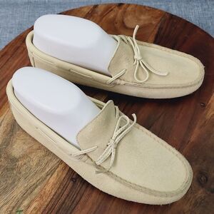Dexter Leather Suede Driving Moccasin Light Sand Women’s Size: 8.5M